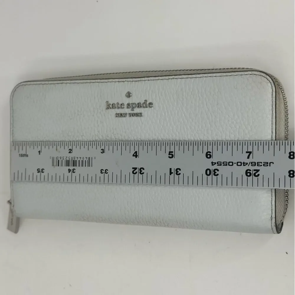 Kate Spade Schuyler Large Continental Wallet - WHITE